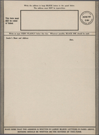 09607 Palästina: 1943 Ca., AIRGRAPH Form With Imprint "Palestine Airgraph Service POSTAGE PAID 15 Mills", - Palestina