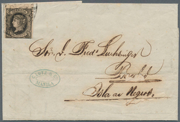 09616 Philippinen: 1866, 3?c. Black On Cream, Fresh Colour, Touched At Base Otherwise Full To Huge Margins - Filippine