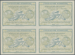 09940 Thailand: Design "Rome" 1906 International Reply Coupon As Block Of Four Siam (native Characters - S - Thailand