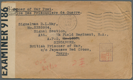 10024 Thailand - Besonderheiten: 1942. Prisoner Of War Envelope Written From London With Censor Label Addr - Tailandia