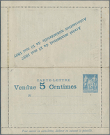 10129 Thematik: Anzeigenganzsachen / Advertising Postal Stationery: 1887, France. Advertising Letter Card - Non Classificati