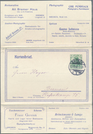 10136 Thematik: Anzeigenganzsachen / Advertising Postal Stationery: 1906, German Empire. Advertising Lette - Ohne Zuordnung