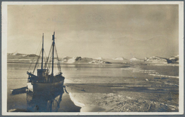 10149 Thematik: Arktis / Arctic: 1913/1929, Spitsbergen. Lot Of 3 Different Picture Postcard Concerning SP - Sonstige & Ohne Zuordnung