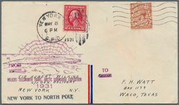 10155 Thematik: Arktis / Arctic: 1931, USA/Belgium. Lot Of One US Cover With Cachet "Wilkins-Ellsworth Tra - Sonstige & Ohne Zuordnung