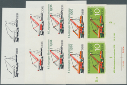 10197 Thematik: Eisenbahn / Railway: 1974, GDR. Progressive Proof (5 Phases Inclusive Final Phase), Is To - Trains