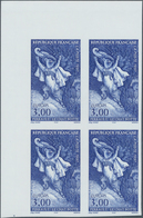 10214 Thematik: Europa / Europe: 1997, France. IMPERFORATE Block Of 4 For The 3fr EUROPA Stamp. Mint, NH. - Idées Européennes