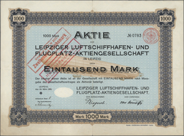 10253 Thematik: Flugzeuge, Luftfahrt / Airoplanes, Aviation: 1913: DEUTSCHLAND, Leipziger Luftschiffhafen- - Aerei