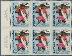 10300 Thematik: Jagd / Hunting: 1993, FRENCH POLYNESIA: Fisherman (large Type) 46fr. Self-adhesive Stamps - Ohne Zuordnung