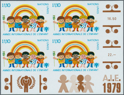 10317 Thematik: Kinder / Children: 1979, UNO GENF: International Year Of The Child Set Of Two Values In IM - Altri & Non Classificati
