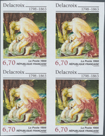 10325 Thematik: Kunst / Art: 1998, France. IMPERFORATE Block Of 4 For The Stamp 6.70fr "Entry Of The Crusa - Other & Unclassified