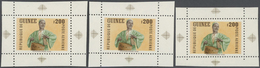 10377 Thematik: Musik / Music: 1962, Guinea. Lot Containing 1 Artist's Drawing And 3 Margined, Perforated, - Musik