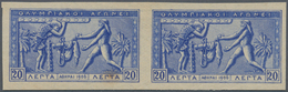 10416 Thematik: Olympische Spiele / Olympic Games: 1906, Griechenland Für Athen. 20 L Atlas Und Herakles A - Altri & Non Classificati
