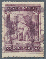 10418 Thematik: Olympische Spiele / Olympic Games: 1906, Greece, Intermediate Olympic Games, 30 Lep. Viole - Sonstige & Ohne Zuordnung