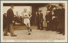 10451 Thematik: Olympische Spiele / Olympic Games: 1928, Amsterdam, Vier Verschiedene Offizille Ansichtska - Sonstige & Ohne Zuordnung