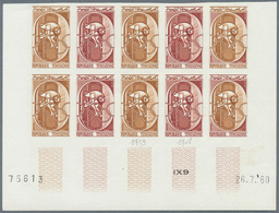 10529 Thematik: Olympische Spiele / Olympic Games: 1960, Tunisia. Complete Olympic Set ROME 1960 (5 Values - Autres & Non Classés