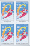 10630 Thematik: Olympische Spiele / Olympic Games: 1998, Andorra (F.A.). Winter Olympics Nagano. Olympic S - Autres & Non Classés