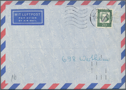 10733 Thematik: Postautomation / Postal Mecanization: 1961, 70 Pfg. Beethoven Mit Schrägem Handstempelaufd - Posta