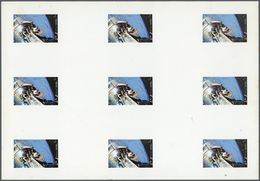 10773 Thematik: Raumfahrt / Astronautics: 1972. Sharjah. Progressive Proof (6 Phases) In Complete Sheets C - Altri & Non Classificati