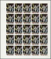 10778 Thematik: Raumfahrt / Astronautics: 1972. Sharjah. Progressive Proof (5 Phases) In Complete Sheets O - Autres & Non Classés