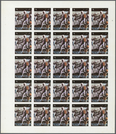 10779 Thematik: Raumfahrt / Astronautics: 1972. Sharjah. Progressive Proof (5 Phases) In Complete Sheets O - Sonstige & Ohne Zuordnung