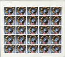 10780 Thematik: Raumfahrt / Astronautics: 1972. Sharjah. Progressive Proof (5 Phases) In Complete Sheets O - Altri & Non Classificati