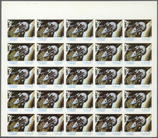 10788 Thematik: Raumfahrt / Astronautics: 1972. Sharjah. Progressive Proof (5 Phases) In Complete Sheets O - Autres & Non Classés