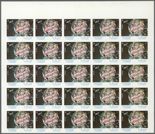 10790 Thematik: Raumfahrt / Astronautics: 1972. Sharjah. Progressive Proof (5 Phases) In Complete Sheets O - Autres & Non Classés