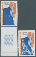 10802 Thematik: Raumfahrt / Astronautics: 2000, France. Metallurgy 4.50fr Showing "Ariane Space Craft" And - Autres & Non Classés