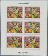 10818 Thematik: Religion / Religion: 1970, FUJEIRA: Scenes From The Bible UNISSUED 2r. Stamp 'Daniel In Th - Autres & Non Classés