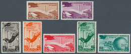 10923 Thematik: Sport-Fußball / Sport-soccer, Football: 1934, Italian Colonies. Complete Airmail Values Of - Sonstige & Ohne Zuordnung