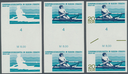 10995 Thematik: Sport-Wassersport / Sport-water Sports: 1968, DDR: Ruder-Europameisterschaften Der Frauen - Autres & Non Classés