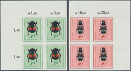 11071 Thematik: Tiere-Insekten / Animals-insects: DDR, 1968, Nützliche Käfer, 10 Pfg Bis 40 Pfg, 6 Werte K - Sonstige & Ohne Zuordnung