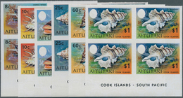 11088 Thematik: Tiere-Meerestiere-Muscheln / Animals-sea Animals-shells: 1974, AITUTAKI: Sea-shells Comple - Coquillages