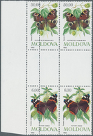 11125 Thematik: Tiere-Schmetterlinge / Animals-butterflies: 1993, MOLDOVA: Butterflies Three Different Sta - Schmetterlinge