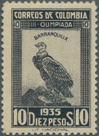 11134 Thematik: Tiere-Vögel / Animals-birds: 1935, Colombia. Stamp 10p From The National Olympic (Barranqu - Sonstige & Ohne Zuordnung
