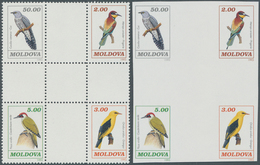 11187 Thematik: Tiere-Vögel / Animals-birds: 1993, MOLDOVA: Bird Definitives Six Different Stamps In Two B - Altri & Non Classificati