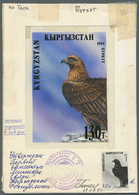 11189 Thematik: Tiere-Vögel / Animals-birds: 1995, Kyrgyzstan. 130 T Eagle/Steinadler (aquila Chrysaetos) - Autres & Non Classés