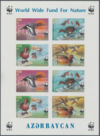 11193 Thematik: Tiere-Vögel / Animals-birds: 2000, AZERBAIJAN: Moor Duck (WWF Issue) Complete Set Of Four - Sonstige & Ohne Zuordnung