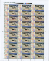 11484 Ägypten: 2007 'Marsa Alam' Tourism Stamp 150p. Complete Sheet Of 30, Each Se-tenant With Ornament St - 1915-1921 Protectorat Britannique
