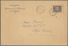 11559 Algerien: 1939, 2.25 Fr. Dienstumschlag Des "Gouvernement Général De L'Algérie" In Algier Gebraucht, - Algerien (1962-...)