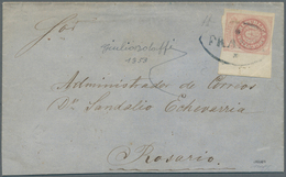 11599 Argentinien: 1862, 5 Centavo Without Accent On "U" Of "REPUBLICA" With Wide Sheet Margin On Right Ha - Sonstige & Ohne Zuordnung