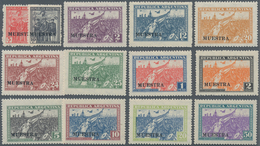 11621 Argentinien: 1930, ½ C To 25 C And 1 P To 50 P "Revolution 6.9.1930" Totally 17 Different Values Wit - Sonstige & Ohne Zuordnung