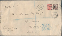 11643 Neusüdwales: 1899 (21.11.), Registered Cover Bearing 1s. Kangaroo And 1d. Coat Of Arms Used With Ova - Briefe U. Dokumente