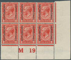 11728 Betschuanaland: 1915, KGV 1d Scarlet With Wmk. Simple Cypher Optd. 'Bechuanaland / Protectorate' Blo - 1885-1964 Bechuanaland Protettorato