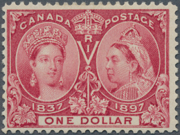 11838 Canada: 1897, QV 1 $ Lilac-red "60 Years Reign Jubilee" Good Perforated And Centered In Very Fine Mi - Sonstige & Ohne Zuordnung