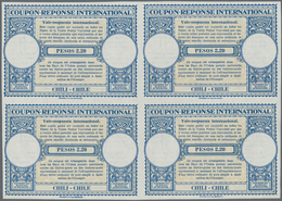 11863 Chile - Ganzsachen: 1942/1953. Lot Of 2 Different Intl. Reply Coupons (London Type) Each In An Unuse - Chile