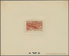 12194 Marokko: 1945/1947, Airmails, 50fr. And 9fr. To 200fr., Six Values As Epreuve De Luxe. Maury PA57, P - Marocco (1956-...)