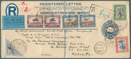 12501 Südwestafrika: 1932 (26 Jan) Recovered Interrupted First Flight Cover From Windhoek: S.W.A. Postal S - Africa Del Sud-Ovest (1923-1990)