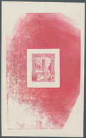 12579 Tunesien: 1931, Definitives "Views Of Morocco", Design "Mosquee Halfaouine", Archive Proof In Rose-r - Tunesien (1956-...)