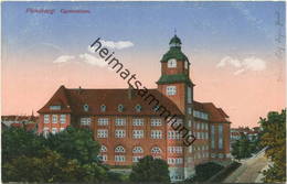Flensburg - Gymnasium - Verlag Th. Thomsen Flensburg - Feldpost - Soldatenbrief Gel. 1915 - Flensburg